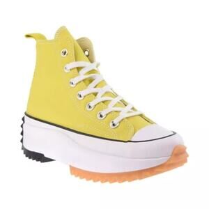 NEW Converse Run Star Hike Hi Bitter Lemon A01365C Sz Men 8 / Women's 9.5 Shoes